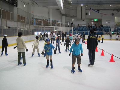 アイススケート パピオアイスアリーナ 学童保育所 太陽クラブ